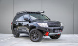 Predator Bull Bar - Matte Black Powder Coat (Suitable for Toyota LandCruiser 200 Series 2008 to 2014) Bull Bar Offroad Animal