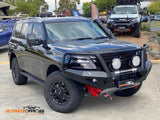 Toro Bull Bar - Matte Black Powder Coat (Suitable for Nissan Patrol Y62 Series 5 2020 to Current) Bull Bar Offroad Animal