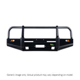 PREMIUM DELUXE BULL BAR - BLACK, 60.3MM TUBE (LANDCRUISER 200 SERIES 2015+ SAHARA VX)  Ironman
