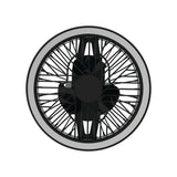 Rechargeable Hi-Flow Tent Fan and LED Light Tent Fan Ironman