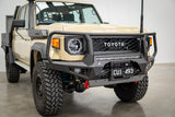 Toro Bull Bar - Matte Black Powder Coat (Suitable for Toyota LandCruiser 79 Series Single Cab Facelift 2024 Onwards) Bull Bar Offroad Animal   