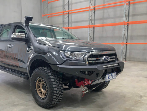 Predator Bull Bar - Matte Black Powder Coat (Suitable for Ford Ranger PX2 2015 to 2018) Bull Bar Offroad Animal   