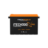 iTECH300X PRO Deep Cycle Lithium Battery with Bluetooth LiFePO4 300Ah Itechworld