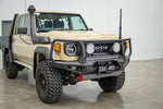 Toro Bull Bar - Matte Black Powder Coat (Suitable for Toyota LandCruiser 79 Series Single Cab Facelift 2024 Onwards) Bull Bar Offroad Animal   