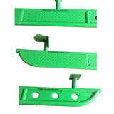 80 Series Toyota Landcruiser Traditional Rock Sliders & Rails (Black Checker Inserts)