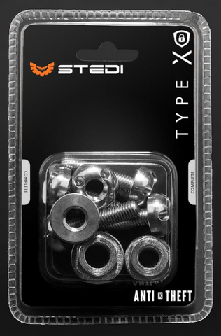Anti Theft Kit for the TYPE X 8.5" & 7" LED Light Spot Lights Bolts STEDI