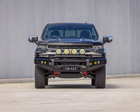 APEX Single Loop Bull Bar for Chevrolet Silverado Bullbar Ironman   