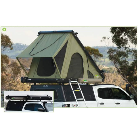 suzuki swift roof tent SWIFT 1400 ALUMINUM HARDTOP ROOFTOP TENT – 4x4extrasonline