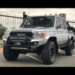 FRONT BAR TOYOTA LANDCRUISER 79 SERIES Bullbar Rhino4x4   