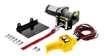 ELECTRIC ATV WINCH 1500lbs 12v STEEL CABLE IP55 RATING WINCHES Hulk 4x4   