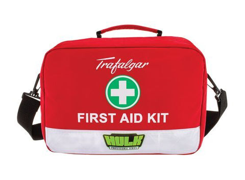 WORKPLACE FIRST AID KIT WP1 SOFT RED DURABLE CASE  Hulk 4x4   