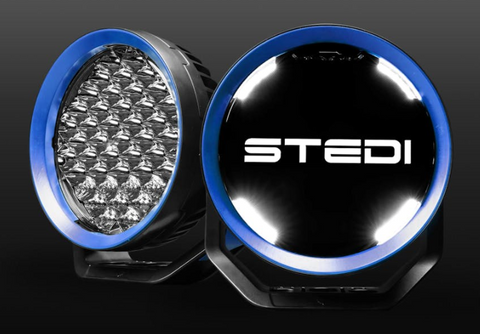 Type-X™ Pro Plus 8.5" DRL Modern Pair Driving Lights STEDI