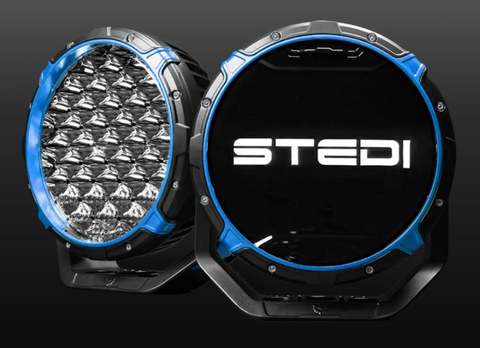 Type-X™ Pro Plus 8.5" Non-DRL Rugged Pair Driving Lights STEDI