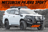 Elite 3-Loop Bullbar For Mitsubishi Pajero Sport QF 2020-Current
