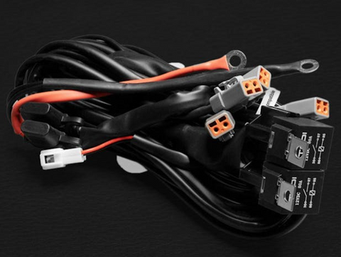 4x Connector (Quad) Plug & Play SMART Harness™ High Beam Driving Light Wiring Wiring STEDI