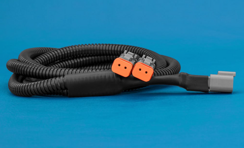 2 to 1 Deutsch Connector / Splitter | 2 Lights with 1 Wiring Harness 1.5m Lighting Accessories STEDI