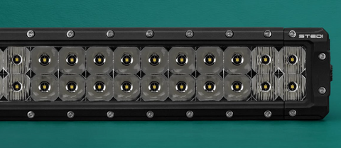 8 inch ST4K 12 LED Double Row Bar Light Bar STEDI