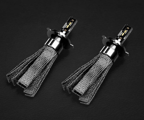 H4 Copper Head LED Headlight Globes (Pair) Headlight Globes STEDI