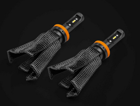 H11 Blackout LED Headlight Globes Headlight Globes STEDI