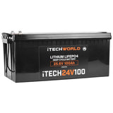iTECH24V100 Deep Cycle Lithium Battery 24V 100Ah Itechworld