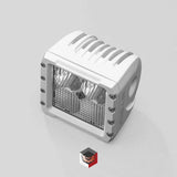Marine White C4 LED Cube Light (red/white dual lens) 0.0 star rating Marine Lighting STEDI