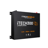 iTECH300SS Super Slim Deep Cycle Lithium Battery with Bluetooth LiFePO4 300Ah Itechworld