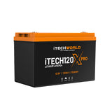 iTECH120X PRO Deep Cycle Lithium Battery with Bluetooth LiFePO4 120Ah LITHIUM BATTERY Itechworld