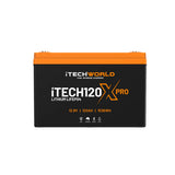 iTECH120X PRO Deep Cycle Lithium Battery with Bluetooth LiFePO4 120Ah LITHIUM BATTERY Itechworld