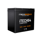 iTECH54 Deep Cycle Lithium Battery LiFePO4 54Ah Itechworld