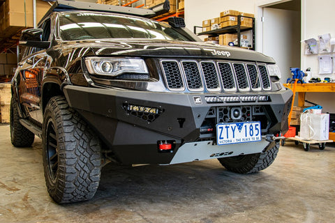 Predator Bull Bar - Matte Black Powder Coat (Suitable for Jeep Grand Cherokee WK2 2011 to 2021) Bull Bar Offroad Animal   