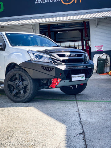 Predator Bull Bar - Matte Black Powder Coat (Suitable for Isuzu MUX 2017 to 2020) Bull Bar Offroad Animal   