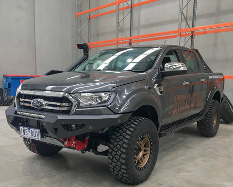 Predator Bull Bar - Matte Black Powder Coat (Suitable for Ford Ranger PX3 2019 to 2022) Bull Bar Offroad Animal   