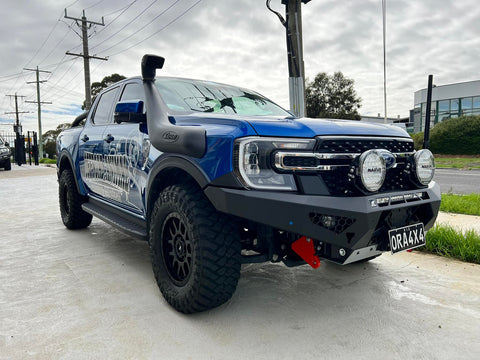 Predator Bull Bar - Matte Black Powder Coat (Suitable for Ford Ranger Next Gen 2022 Onwards) Bull Bar Offroad Animal   