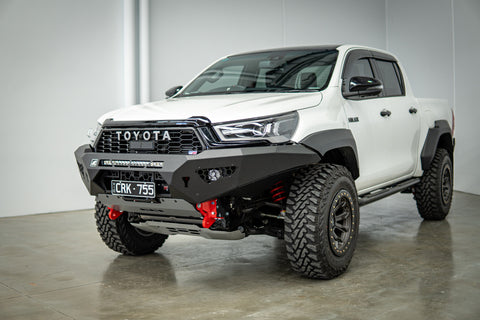 Predator Bull Bar - Matte Black Powder Coat (Suitable for Toyota Hilux N80 GR Hilux Sport 2023 Onwards) Bull Bar Offroad Animal   