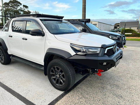 Predator Bull Bar - Matte Black Powder Coat (Suitable for Toyota Hilux N80 Rogue 2022 Onwards) Bull Bar Offroad Animal   