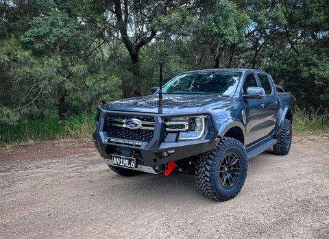 Toro Bull Bar - Matte Black Powder Coat (Suitable for Ford Ranger Next Gen 2022 Onwards) Bull Bar Offroad Animal   