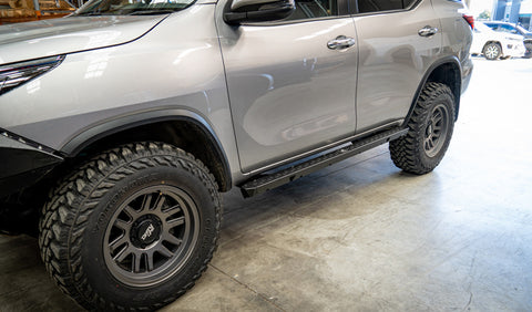 Rock Sliders (Suitable for Toyota Fortuner N80 2015 Onwards) Rock Sliders Offroad Animal   