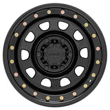 Steel Simulated Beadlock D Style Black 16x8 5/150 0 110.2