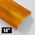 ST4K Series Light Bars Optional Covers Light Covers STEDI ST4K Light Bar Amber Cover (14 Inch)