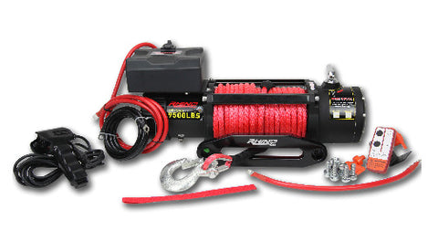 9500S SYNTHETIC WINCH Winches Rhino 4x4   