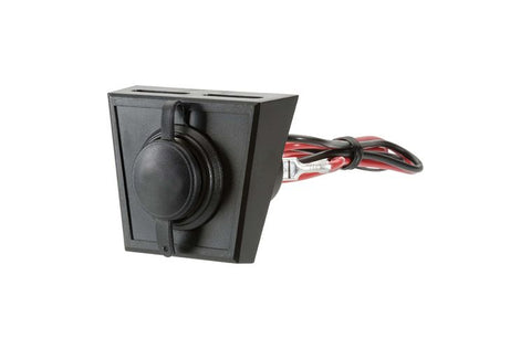 ACCESSORY SOCKET WITH OPTIONAL MOUNTING PANEL  Narva   