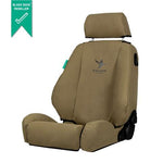 FORD RANGER PJ (2007-2011) BLACK DUCK CANVAS FRONT AND REAR SEAT COVERS - MB503 MB504 MB502FR  Black Duck   