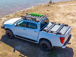 CROSSBAR ROOF RACK KIT TO SUIT FORD RANGER WILDTRAK (CANOPY OPTIONS)  Ironman   