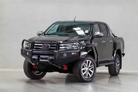 DELUXE COMMERICAL BULL BAR TO SUIT 
TOYOTA HILUX (2015-2018)  Ironman   