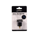 DUAL VOLTMETER WITH 3.0 AMP USB FAST CHARGER  Lightforce   