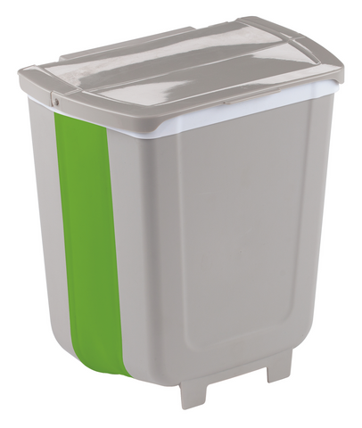 Collapsible Bin with Lid - 8L  Ironman   
