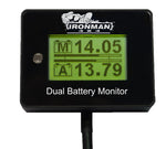 12V DIGITAL BATTERY MONITOR (SUITS SINGLE AND DUAL BATTERY SETUPS)  Ironman   