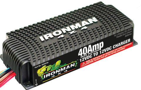 40A DC to DC Battery Charger  Ironman   