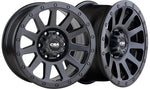 Ridgeline Large Cap 20x9 6/139.7 P35 Satin Black  CSA   