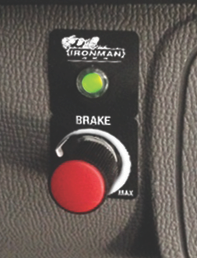 ELECTRIC BRAKE CONTROLLER (WITH REMOTE HEAD)  Ironman   